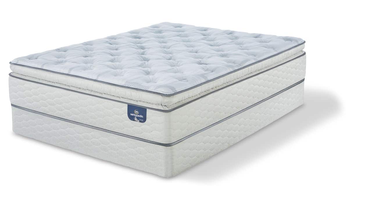 sertapedic 12 plush pillow top mattress